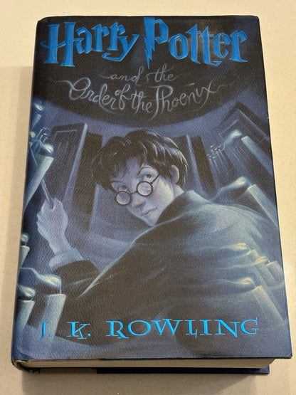 Harry Potter And The  Order Of The Phoenix American 1st Edition 2003 JK Rowling