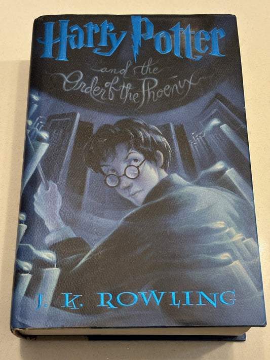 Harry Potter And The  Order Of The Phoenix American 1st Edition 2003 JK Rowling