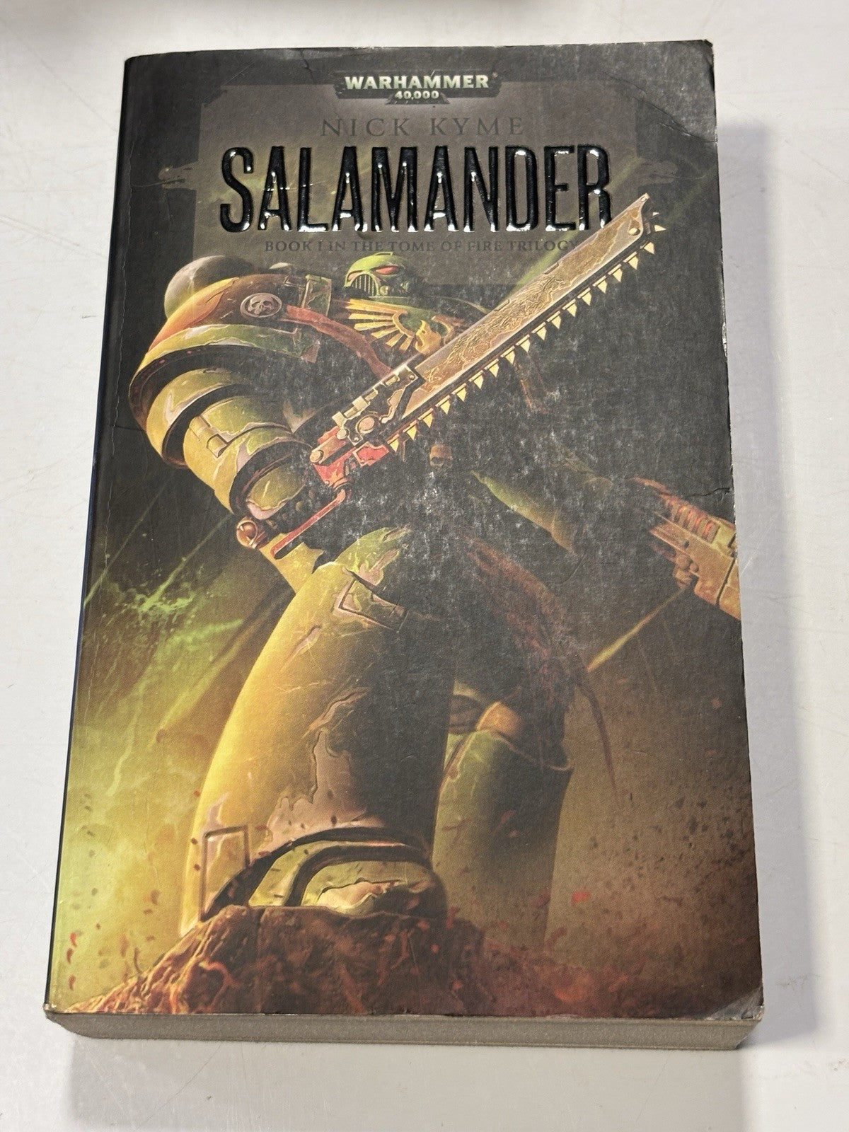 Salamander (Tome of Fire Trilogy Book #1) by Nick Kyme Warhammer 40k Paperback