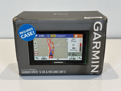 Garmin DriveSmart 51LMT-S UK - Lifetime UK & ROI Maps & Traffic