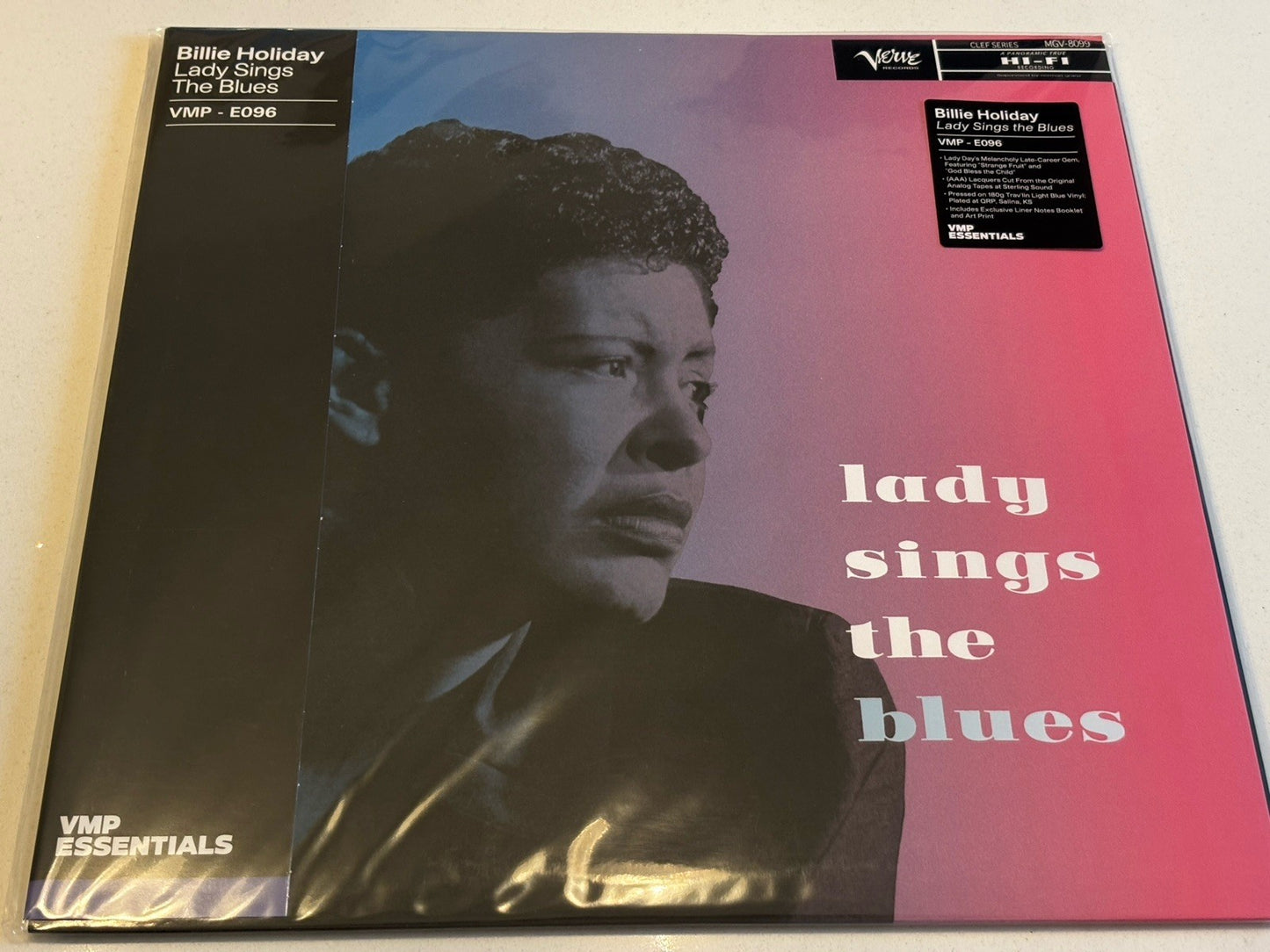 Billie Holiday Lady Sings the Blues Vinyl Me Please Light Blue Coloured Vinyl