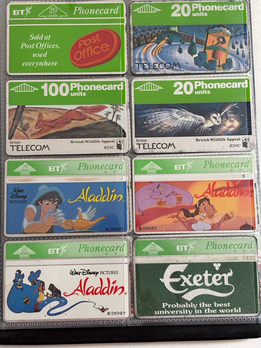 VINTAGE PHONE CARD BUNDLE x 79