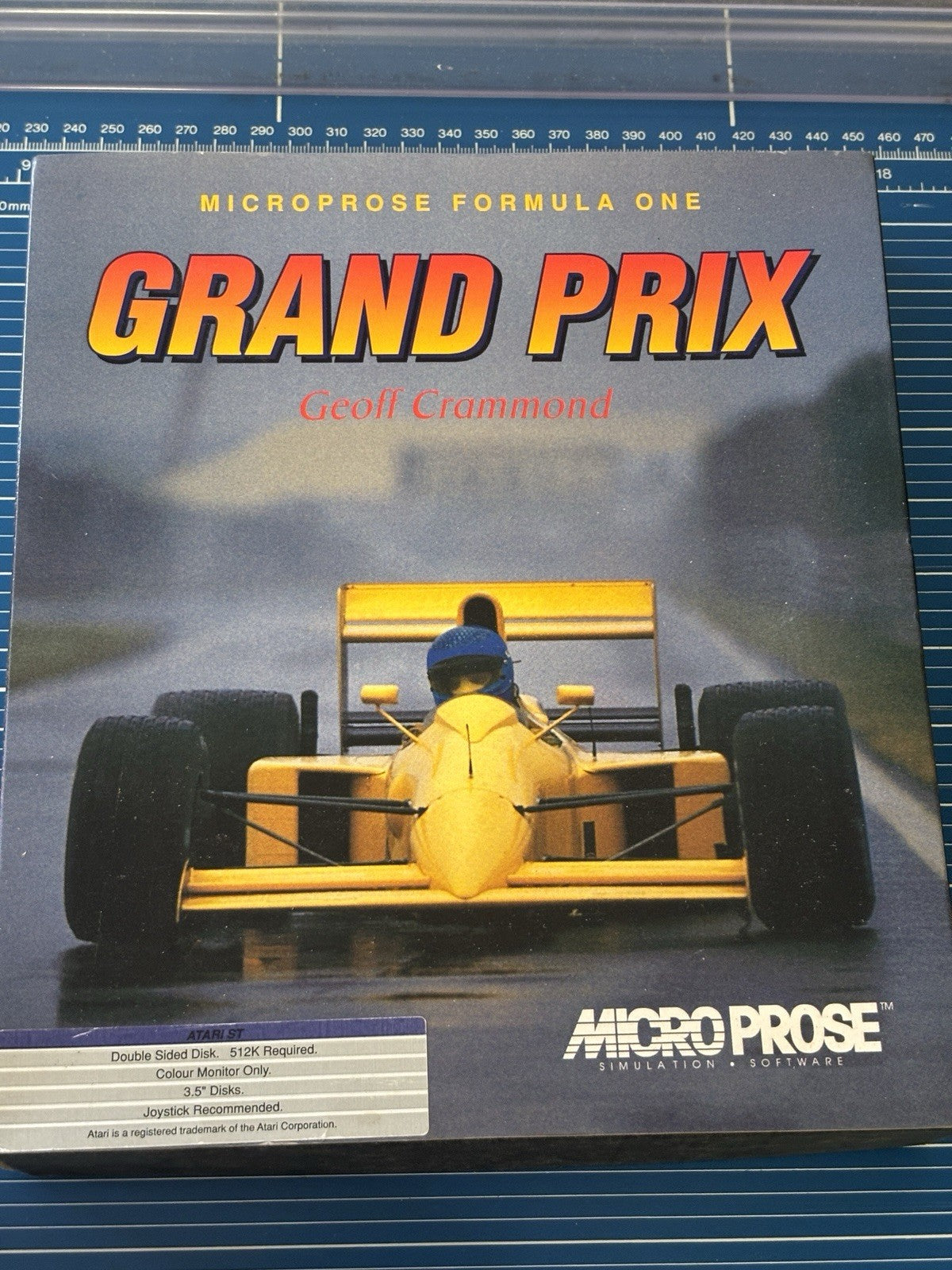 Grand Prix Microprose Atari Game