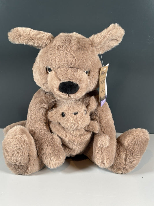 Bear Factory Kangaroo and Joey Plush Soft Toy | 12"
