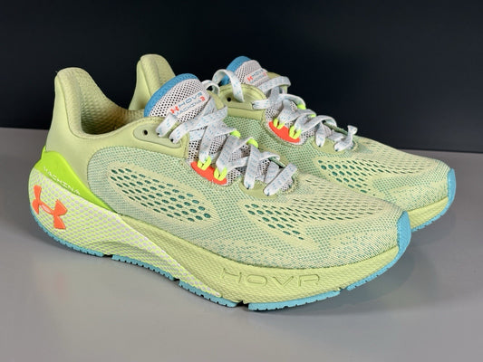 UNDER ARMOUR Womens Green Blue Hovr Machina 3 Size UK 4 US 6.5 BRAND NEW