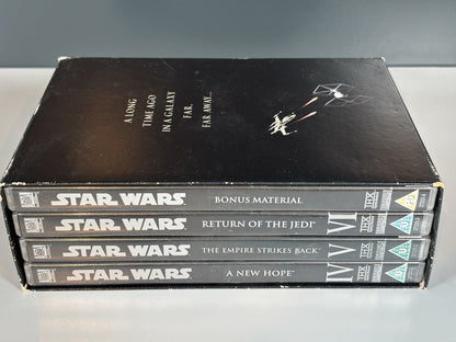 STARWARS TRILOGY 4 Disc Set 4 5 6 + Bonus Material DVD - CG S38