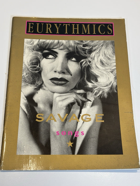 Eurythmics – Savage Songs - Sheet Music