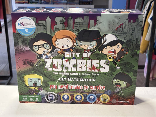 City Of Zombies Ultimate Edition  Educational Numeracy Board Game