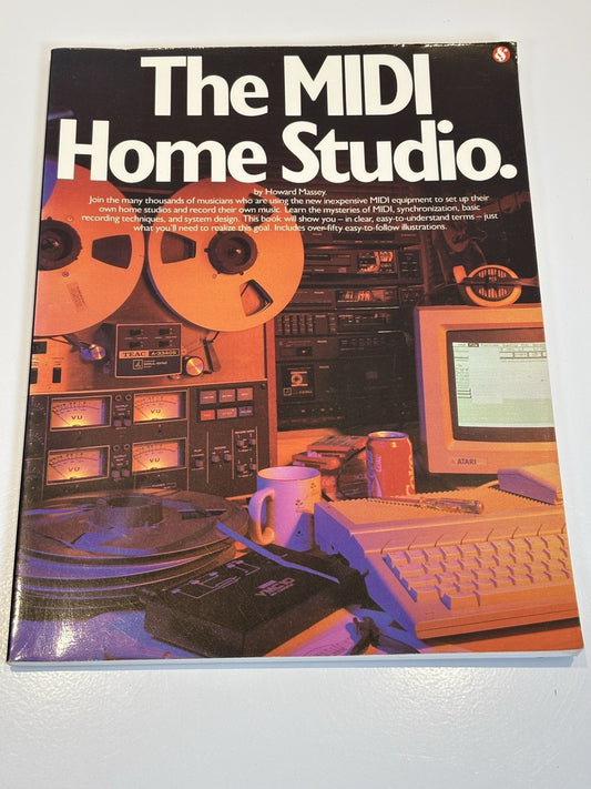 The MIDI Home Studio - Howard Massey. 1988 Paperback
