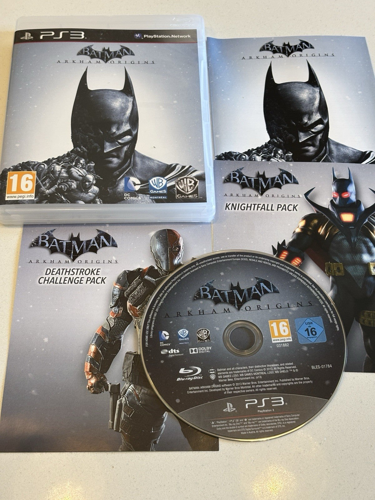 Batman : Arkham Origins - PlayStation 3 Tested & Works
