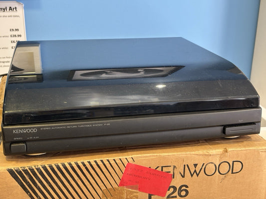Kenwood Belt Drive Turntable P-26 Automatic Return Record Player Tested Working