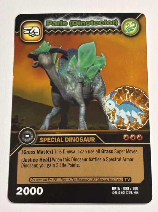 Dinosaur King DKTA 088/100 Paris (Dinotector)