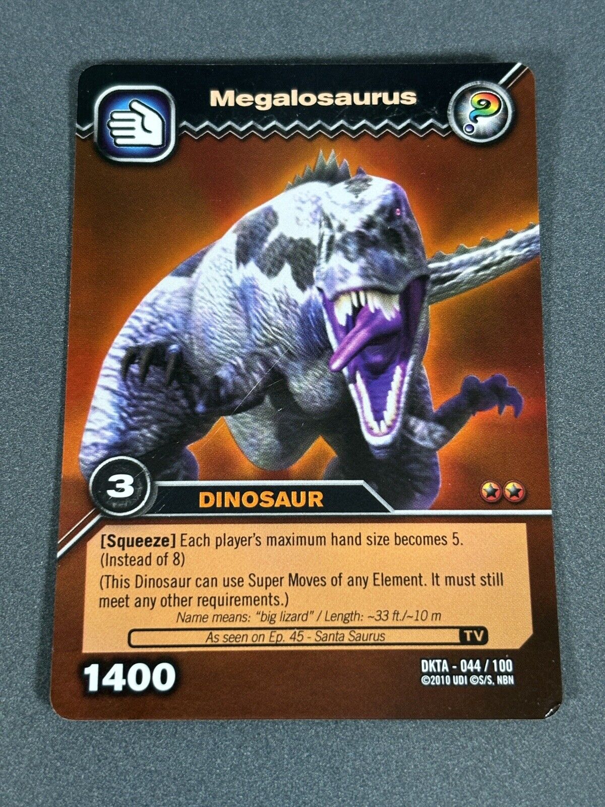 Dinosaur King DKTA 044/100 Megalosaurus