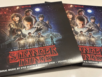 Stranger Things TV OST Score Vinyl LP Invada Season 1 Vol 1 & 2 Colour Splatter