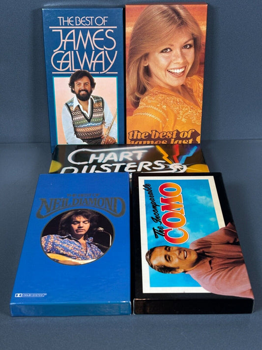 Readers Digest Tape Collection Como Neil Diamond James Last Galway Chart Busters