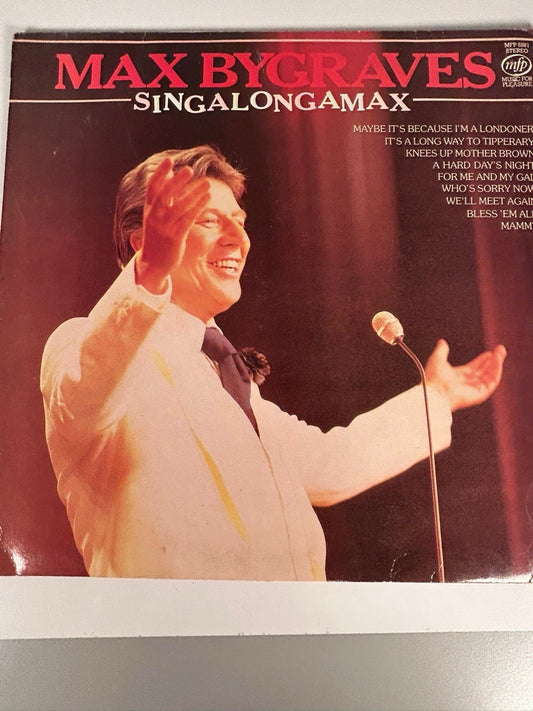 Max Bygraves - Singalongamax - Used Vinyl Record - 97 - F1177z