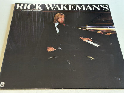 Rick Wakeman Rick Wakeman's Criminal Record LP Album Vinyl Record - EX