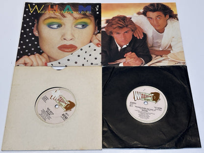4x 'WHAM!' 7"  VINYL SINGLES