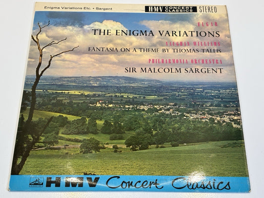 Elgar/Vaughan Williams - Enigma Variations/Fantasia On A Theme - Vinyl LP - VG