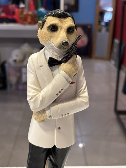 Magnificent Meerkats Country Artists Connery Figurine CA04250 James Bond 007