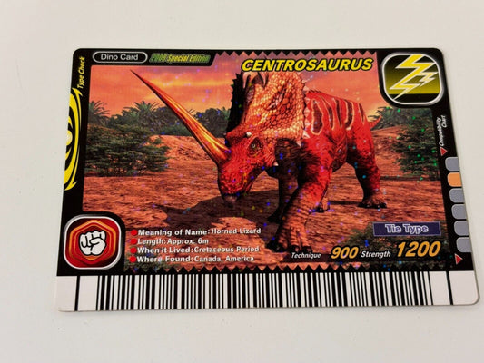 Dinosaur King 2008 Special Edition Centrosaurus Arcade Cards