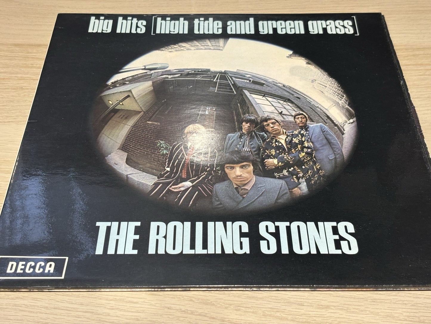 THE ROLLING STONES BIG HITS DECCA TXL 101 MICK JAGGER PSYCH UNBOXED LABEL MONO
