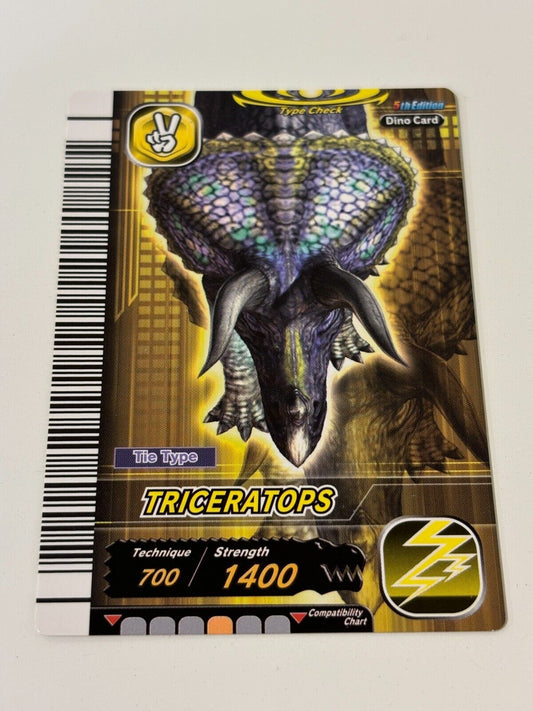 Dinosaur King 2008 Triceratops
