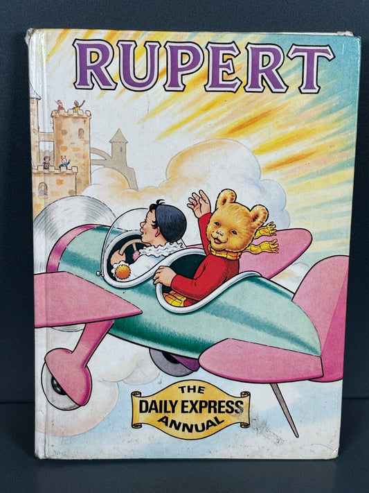 VINTAGE RUPERT THE BEAR THE DAILY EXPRESS ANNUAL 1983 BOOK