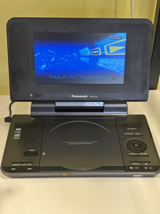 Panasonic DVD-LS70 Portable DVD Player (7")