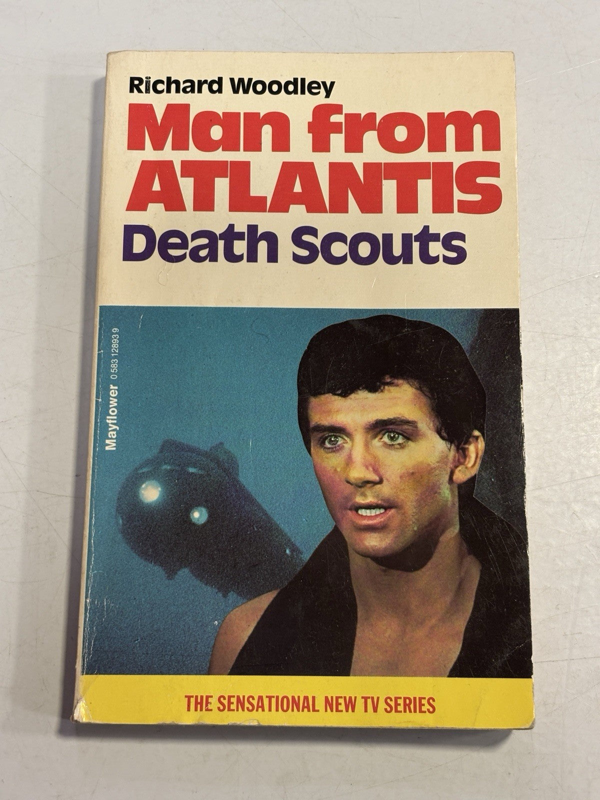 Man from Atlantis Paperback Books Death Scouts by Richard Woodley