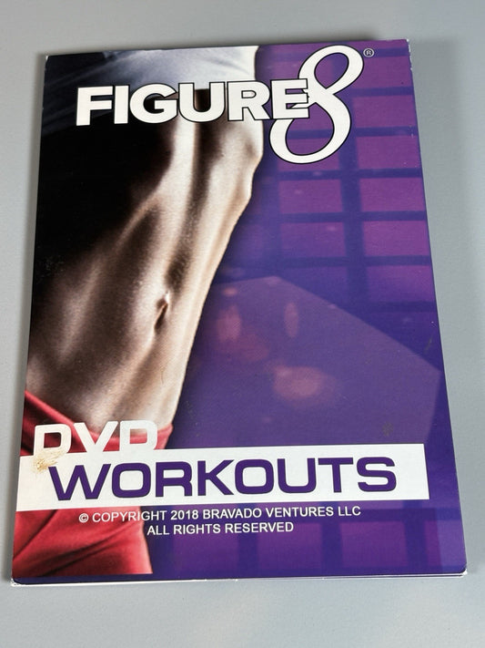 Figure 8 - 2-Disc DVD Set Video Training Workouts Exercise Fitness Toning - NEW
