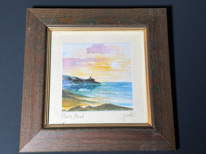 Judi Emanuel Art- Mans Head - Cornwall - Judi Emanuel Gallery