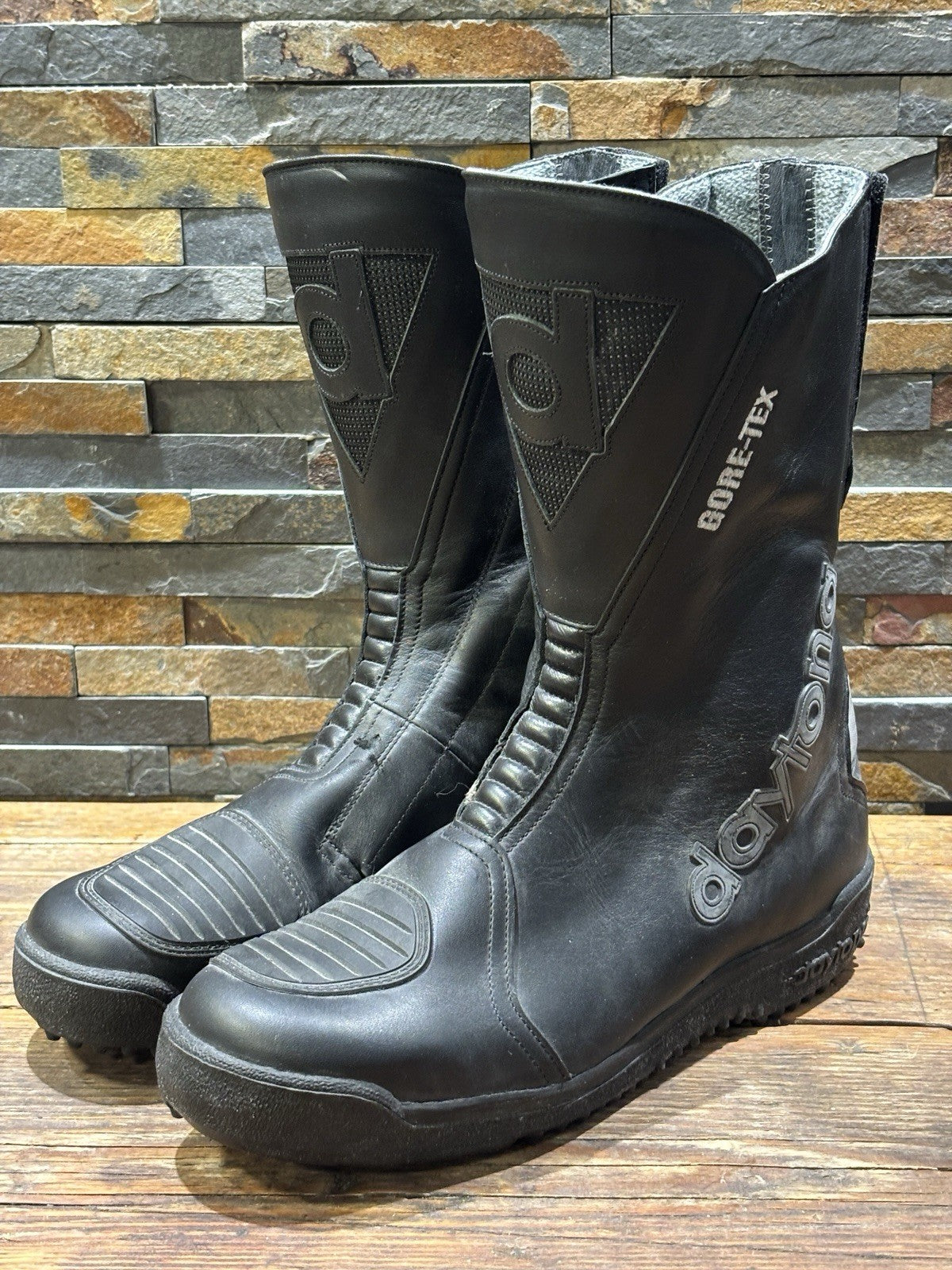DAYTONA Nonstop GTX Goretex Motorcycle Boots Waterproof Leather - EU42