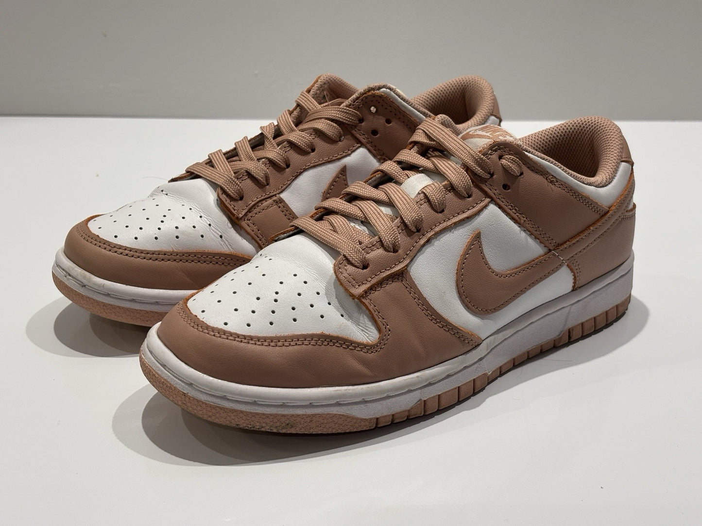 Nike Dunk Low Rose Whisper W Size 6 Pink & White Trainers Sneakers Women’s EUR40