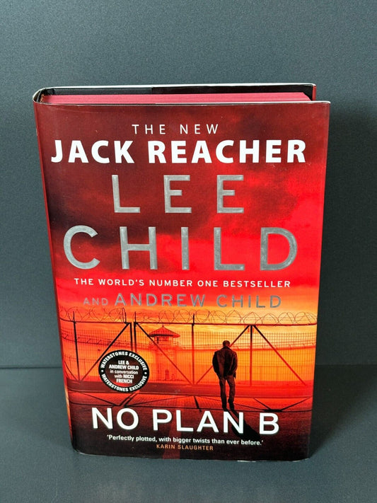 Jack Reacher Lee & Andrew Child - No Plan B Waterstone Exc Red Edges 1/1 HB