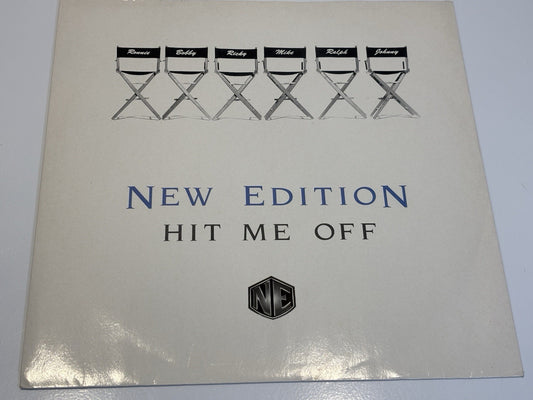New Edition - Hit Me Off, 12", (Vinyl)