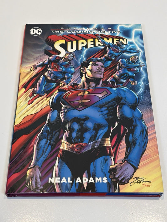 Superman The Coming of the Supermen HC by Neal Adams Hardcover 2016 New Sealed