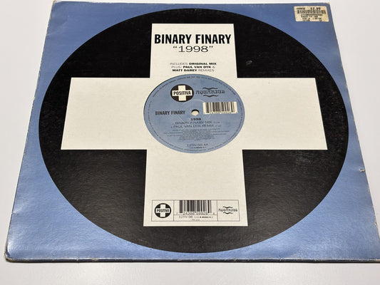 Binary Finary - 1998 12” Vinyl Positiva techno trance
