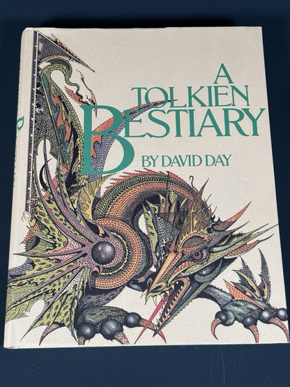 A Tolkien Bestiary by David Day Hardback Book