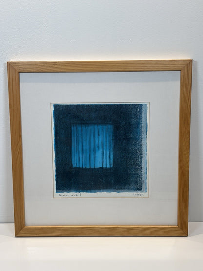 Tim Harbridge Shibumi Blue 8 Framed Art Print Decorative Home Decor Collectable