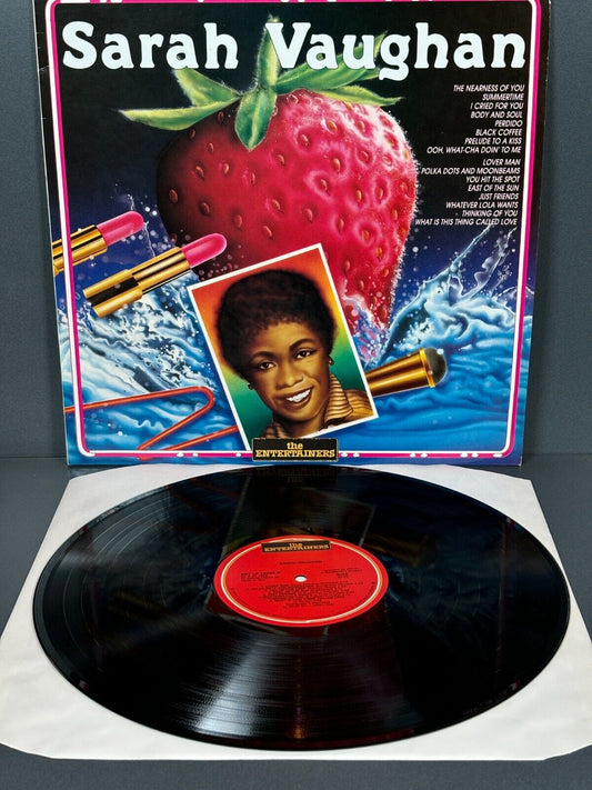 Rare Sarah Vaughan – The Entertainers Vinyl LP Rare