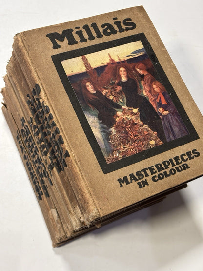 12x Masterpieces In Colour Hardback Books Antiques Bundle