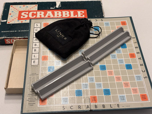 Vintage 1948 (40s) Scrabble Board Game by J.W. Spears & Sons Ltd - Complete