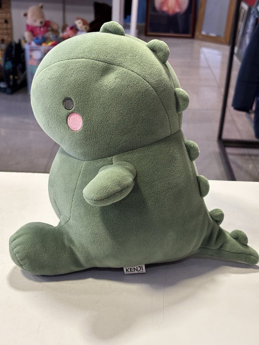 Kenji Plush Dinosaur T-Rex Green Soft Toy Teddy 12’’