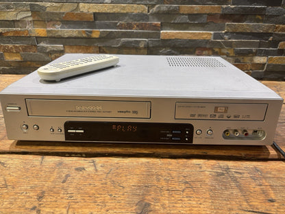 Daewoo DF-4501P DVD VCR VHS Transfer Combo 6-Head Nicam Hi-Fi With Remote