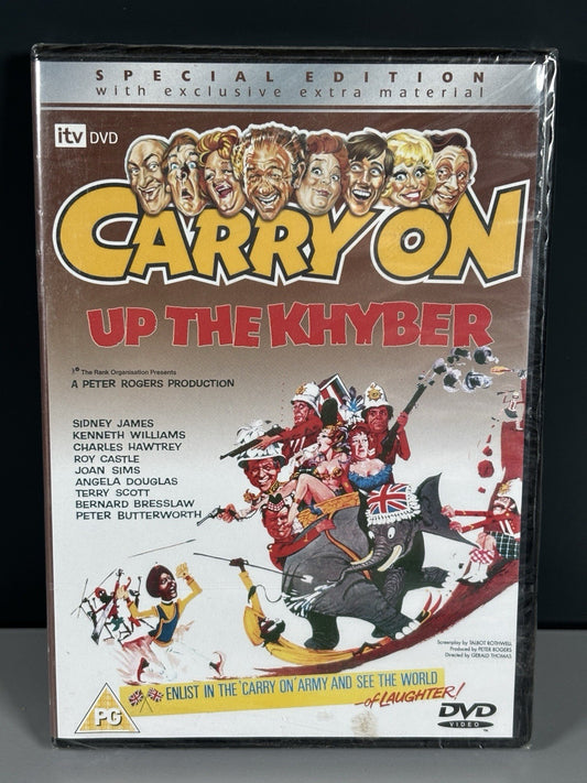 Carry On Up The Khyber DVD Brand New Sealed