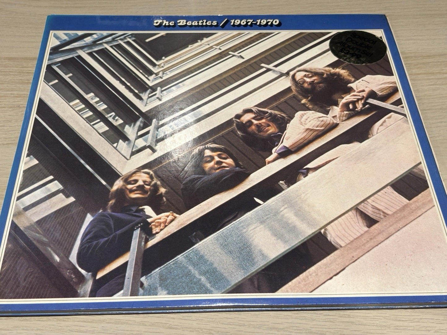 The Beatles 1967-1970 Blue Album 2xLP Vinyl UK Gatefold Pre Owned Collectable