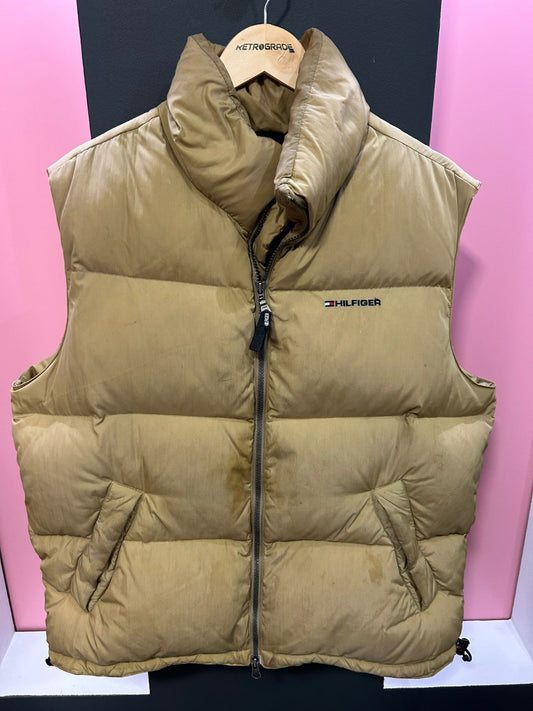 Vintage Tommy Hilfiger Gilet Vest Beige