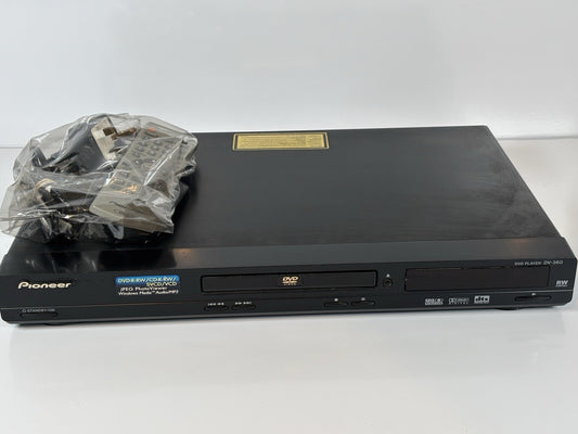 Pioneer DV-360 DVD Player Region 2 Vintage Slim Used Working CD MP3