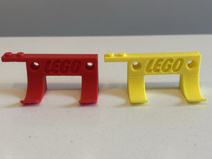 6 Stud Display For Lego Speed Champions & Mini Figure Wall Mount Bracket